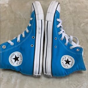 Electric Blue Chucks
